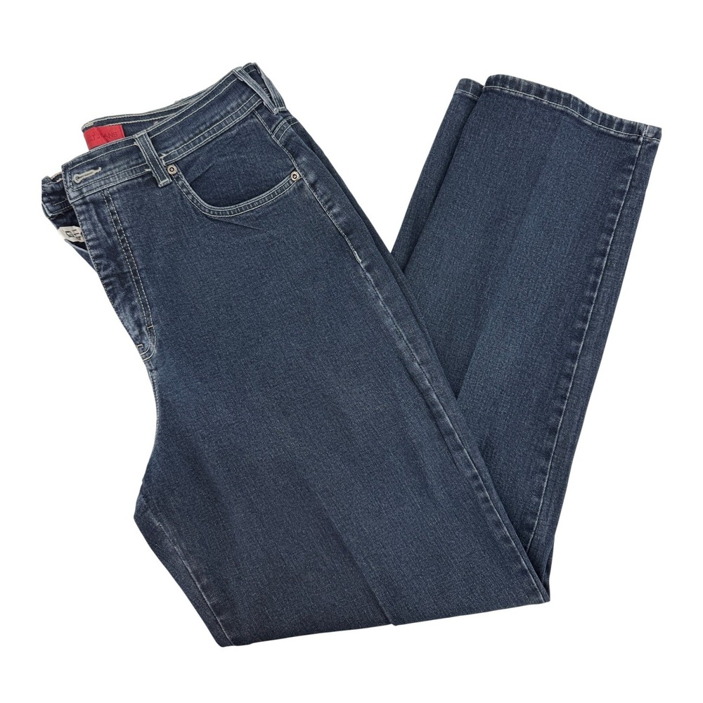 Gloria Vanderbilt Vintage Mom Jeans 10 Medium Dark Wash High Rise Straight Leg‎